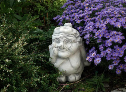 Troll 36cm Skulptur Design Figur Statue Garten Figuren Statuen